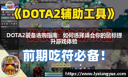DOTA2装备选购指南：如何选择适合你的鼠标提升游戏体验